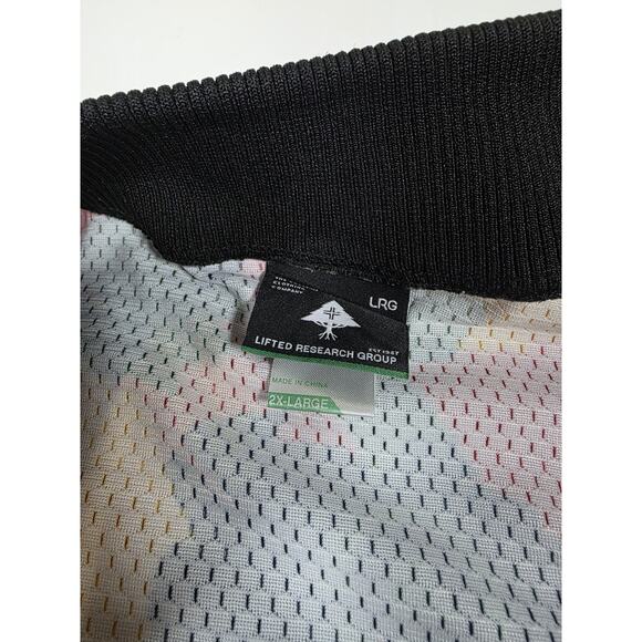 LRG Lifted Research Group Men Fall Colors Track Jacket 2XL Full Zip - Picture 5 of 9